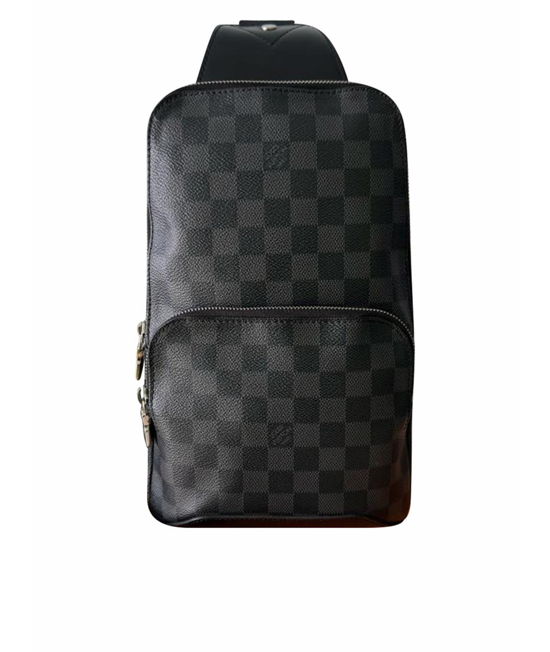 LOUIS VUITTON Черная сумка на плечо, фото 1