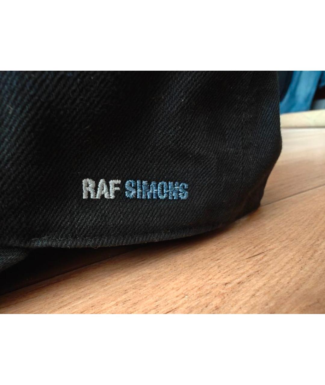 RAF SIMONS Черная хлопковая кепка/бейсболка, фото 3