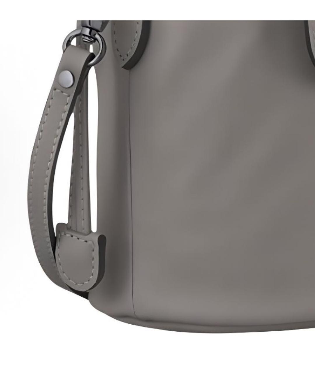 LONGCHAMP Серая сумка через плечо, фото 4