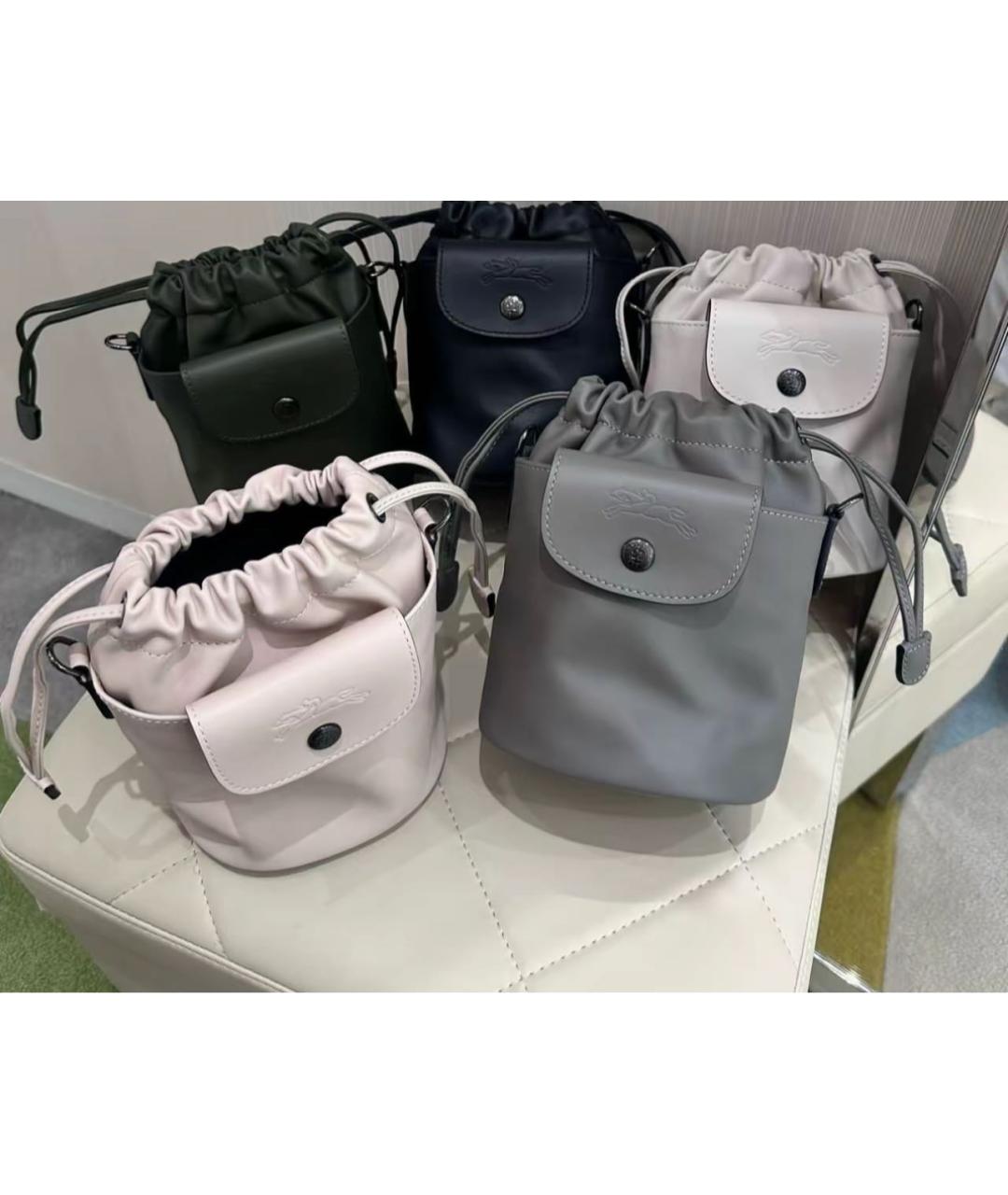 LONGCHAMP Серая сумка через плечо, фото 6