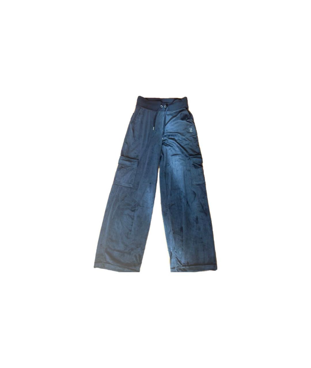 JUICY COUTURE Черные велюровые спортивные брюки и шорты, фото 5