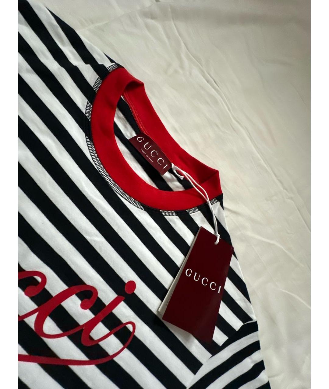 GUCCI Хлопковая футболка, фото 3