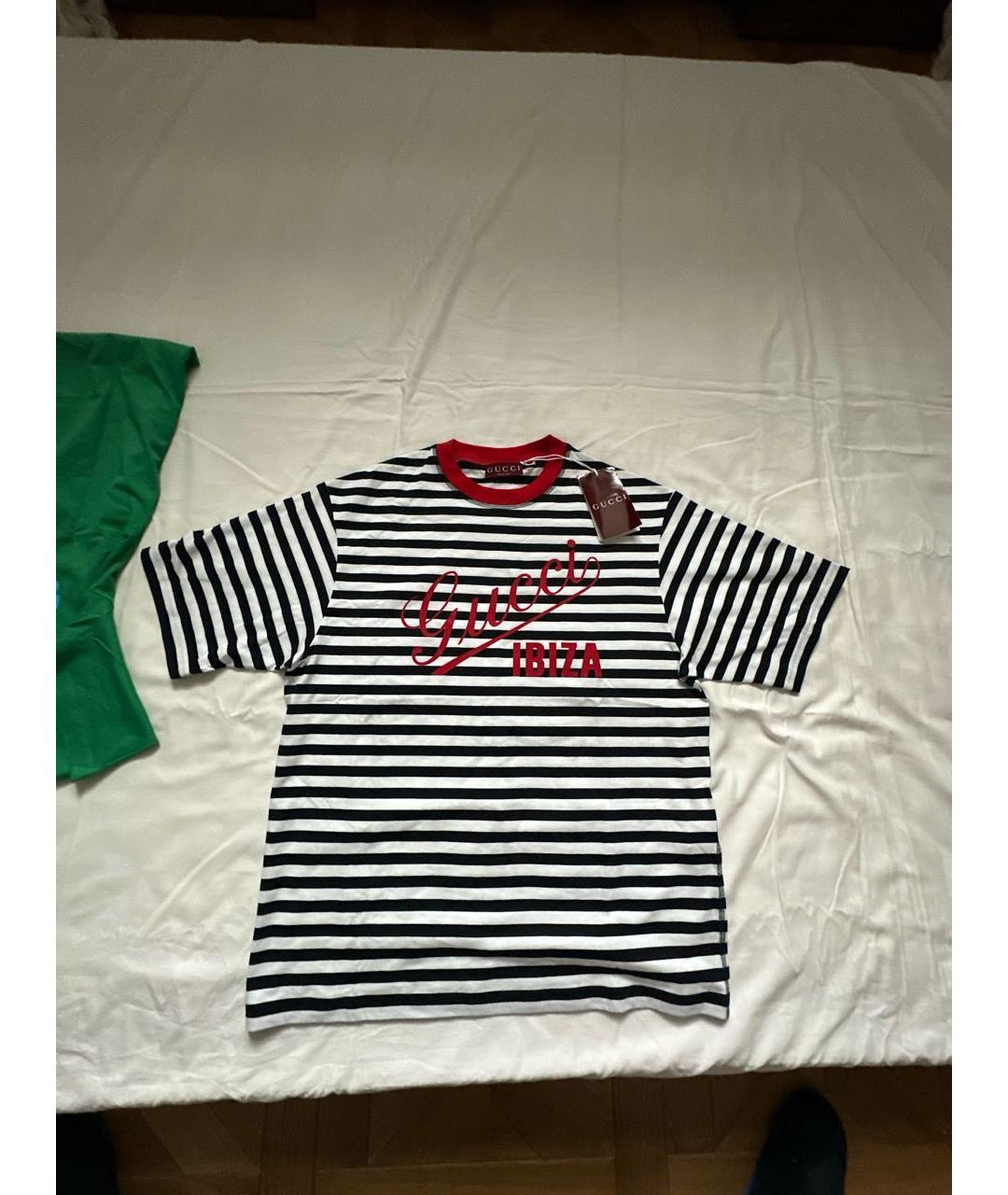 GUCCI Хлопковая футболка, фото 9