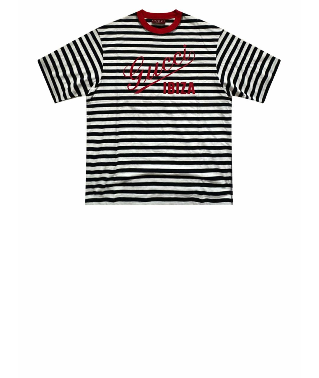 GUCCI Хлопковая футболка, фото 1