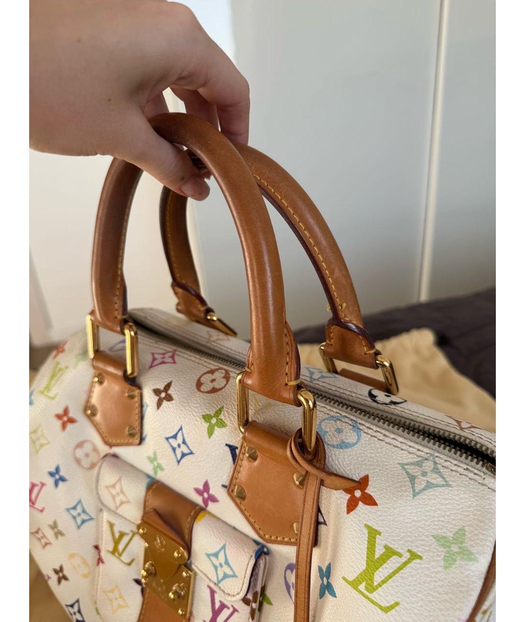 LOUIS VUITTON Мульти кожаная сумка с короткими ручками, фото 8