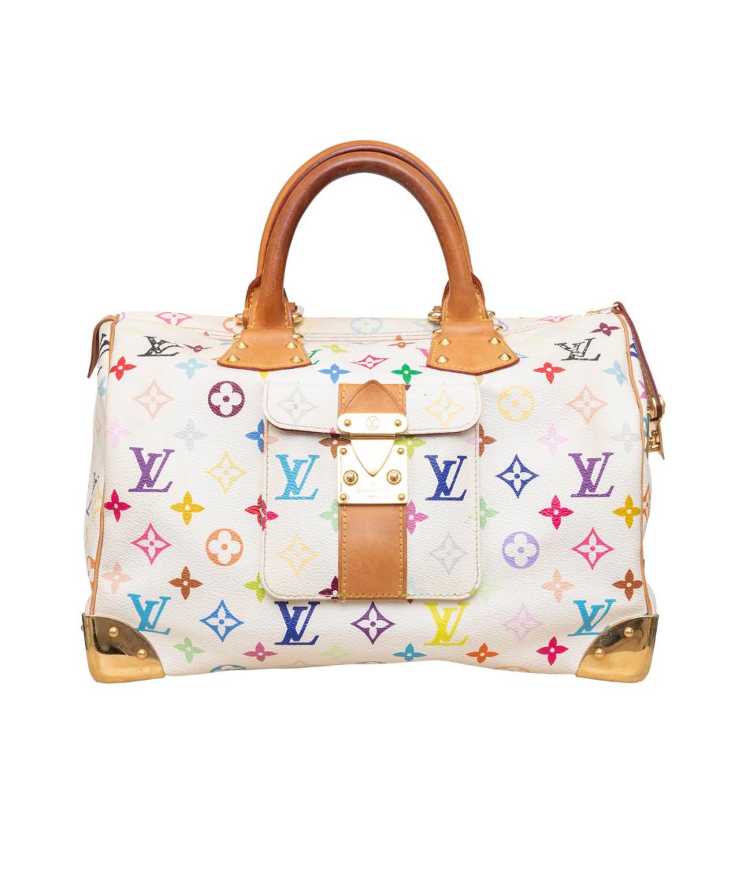 LOUIS VUITTON Мульти кожаная сумка с короткими ручками, фото 9