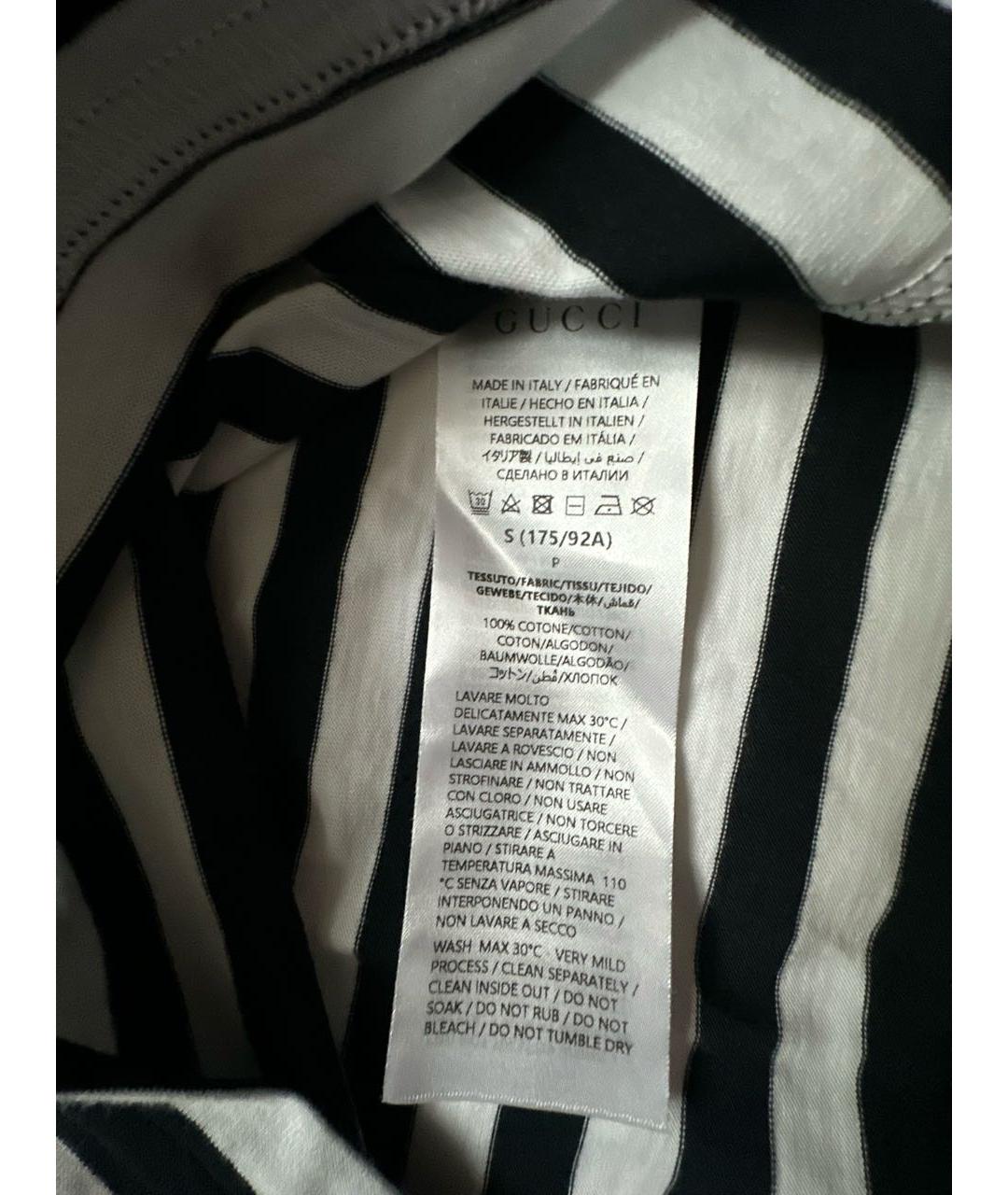 GUCCI Хлопковая футболка, фото 4