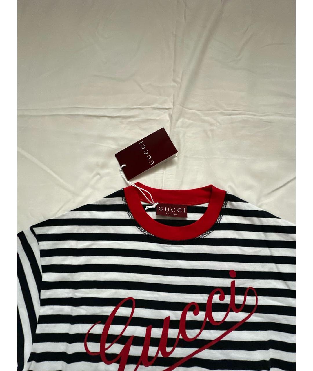 GUCCI Хлопковая футболка, фото 3