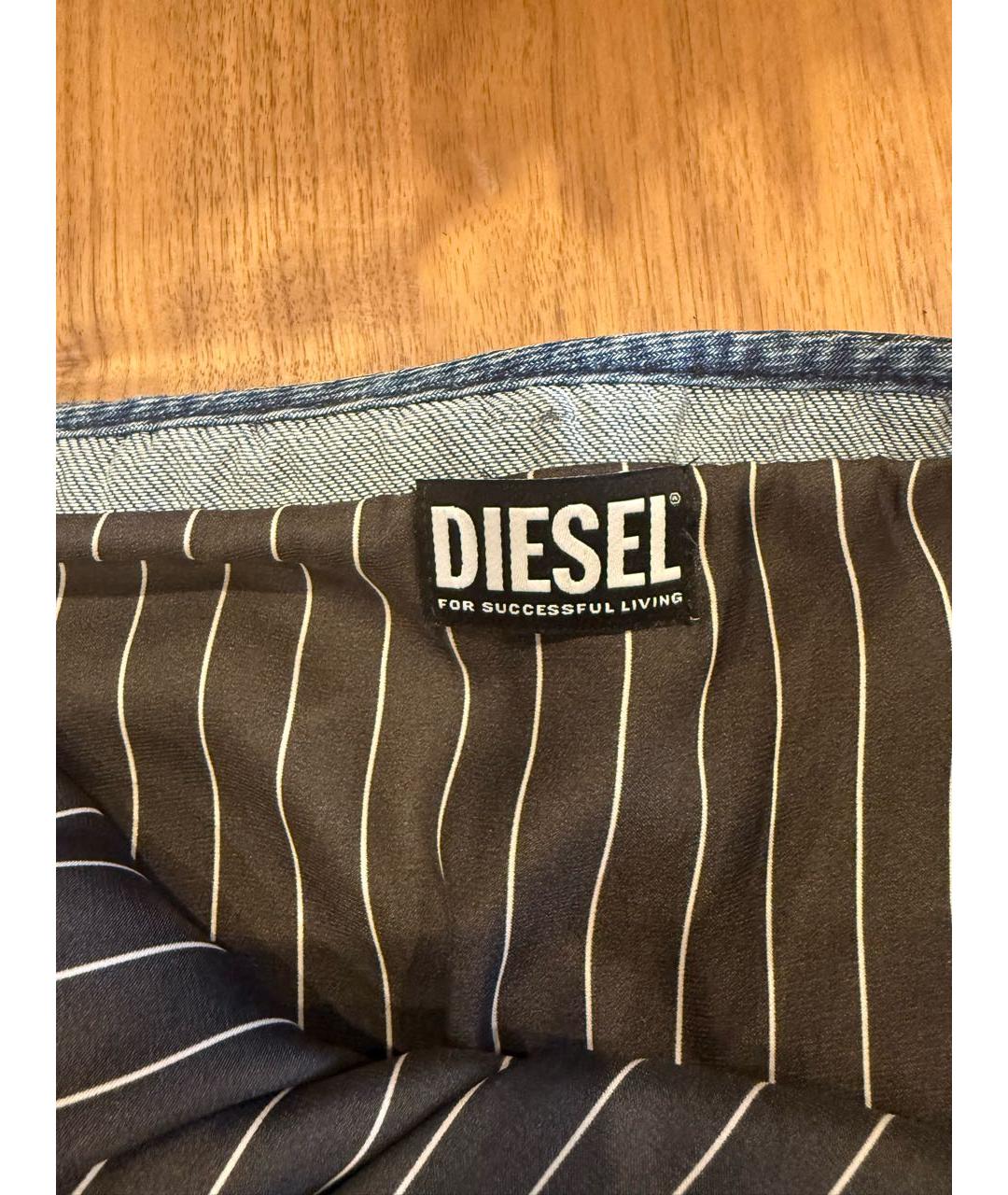DIESEL Синий деним корсет, фото 3