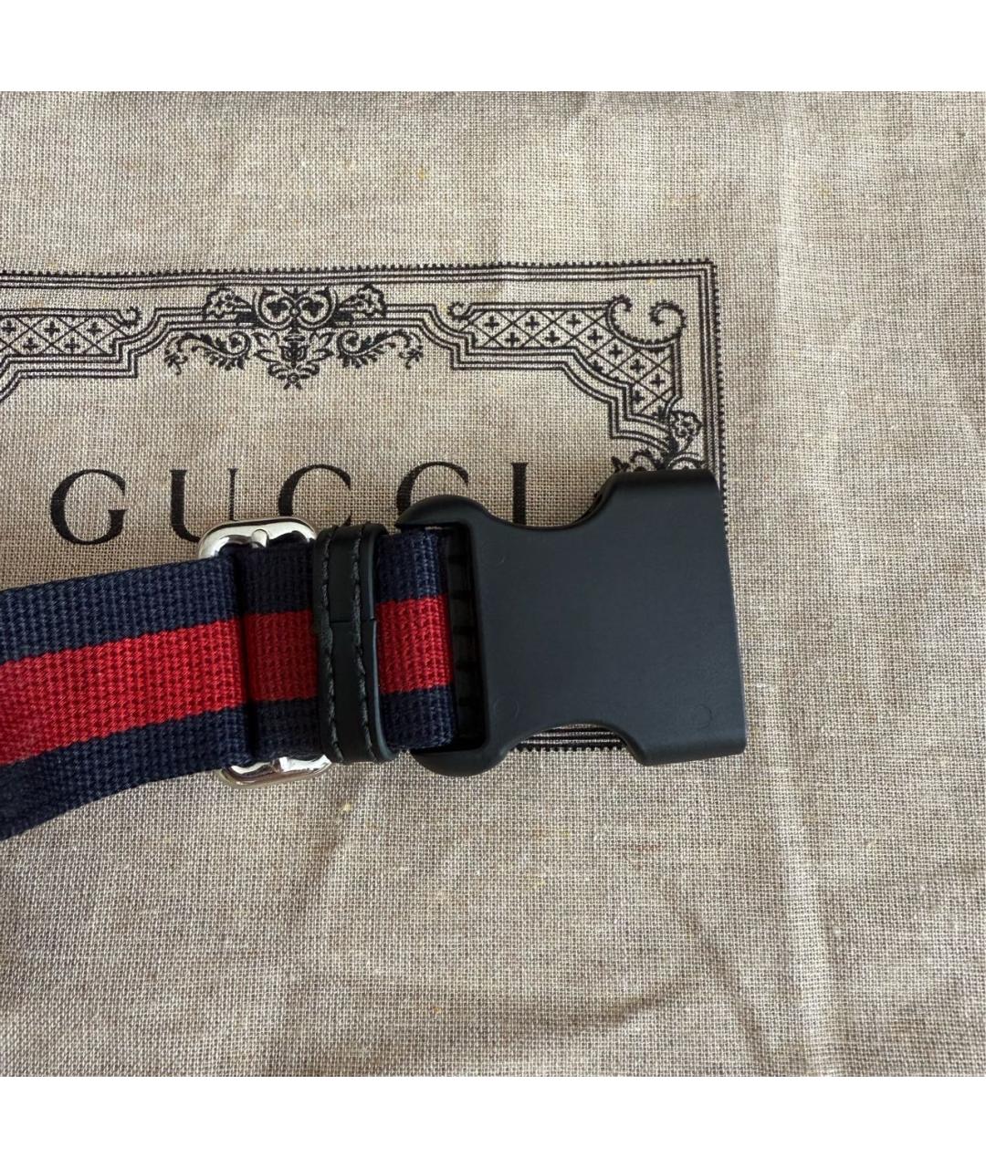 GUCCI Черная барсетка, фото 6