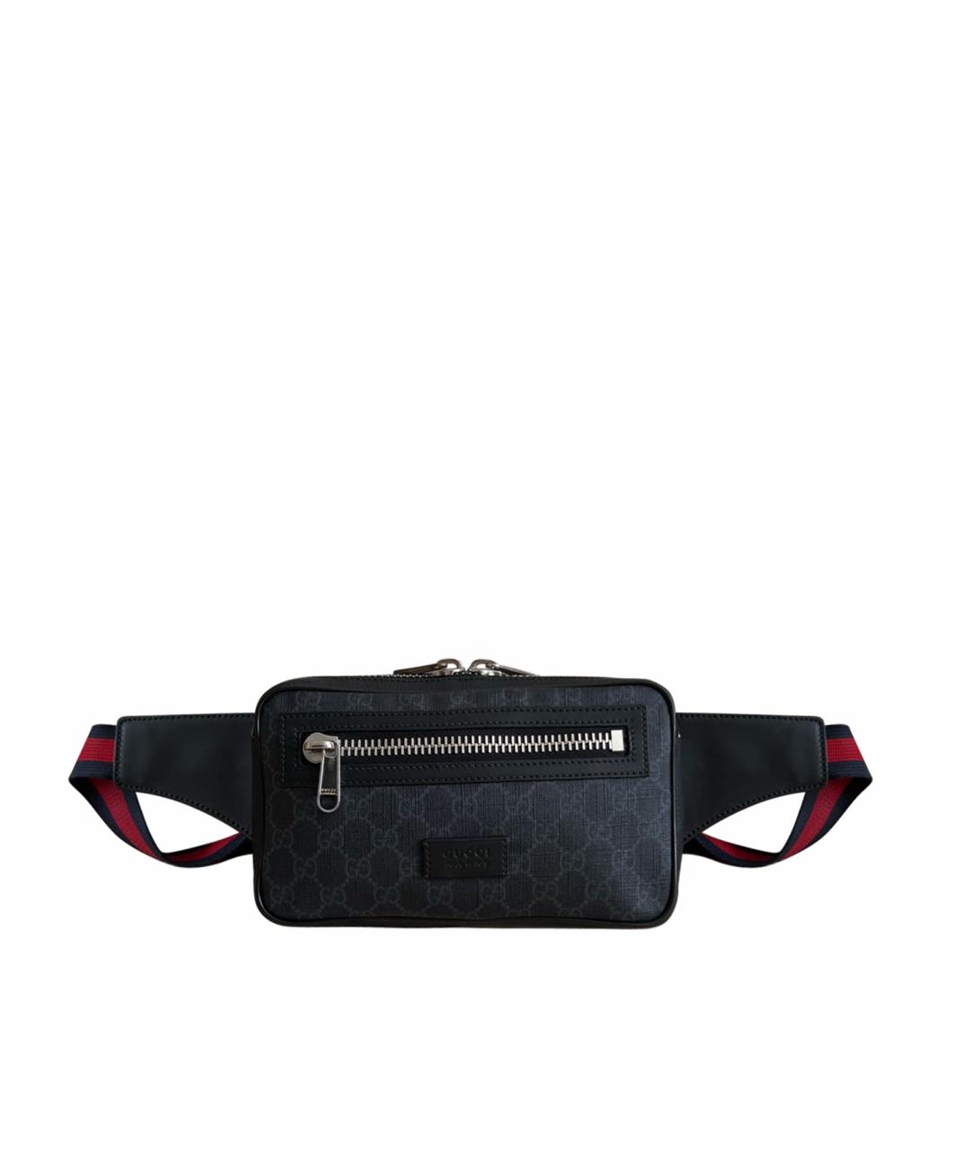 GUCCI Черная барсетка, фото 1