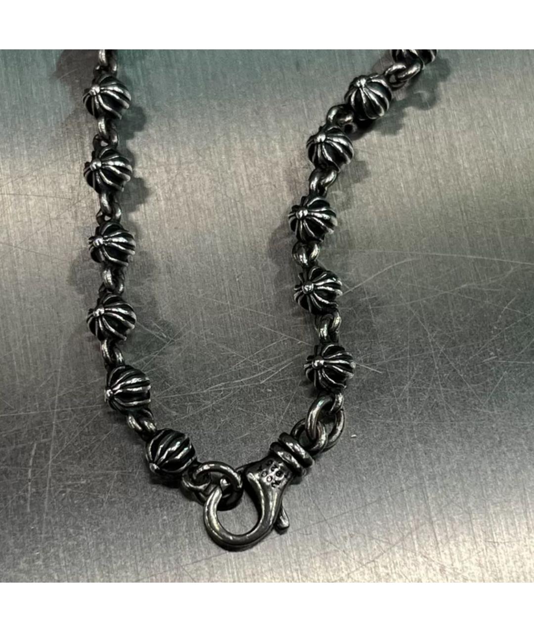 CHROME HEARTS Серебряная серебряная цепочка, фото 3