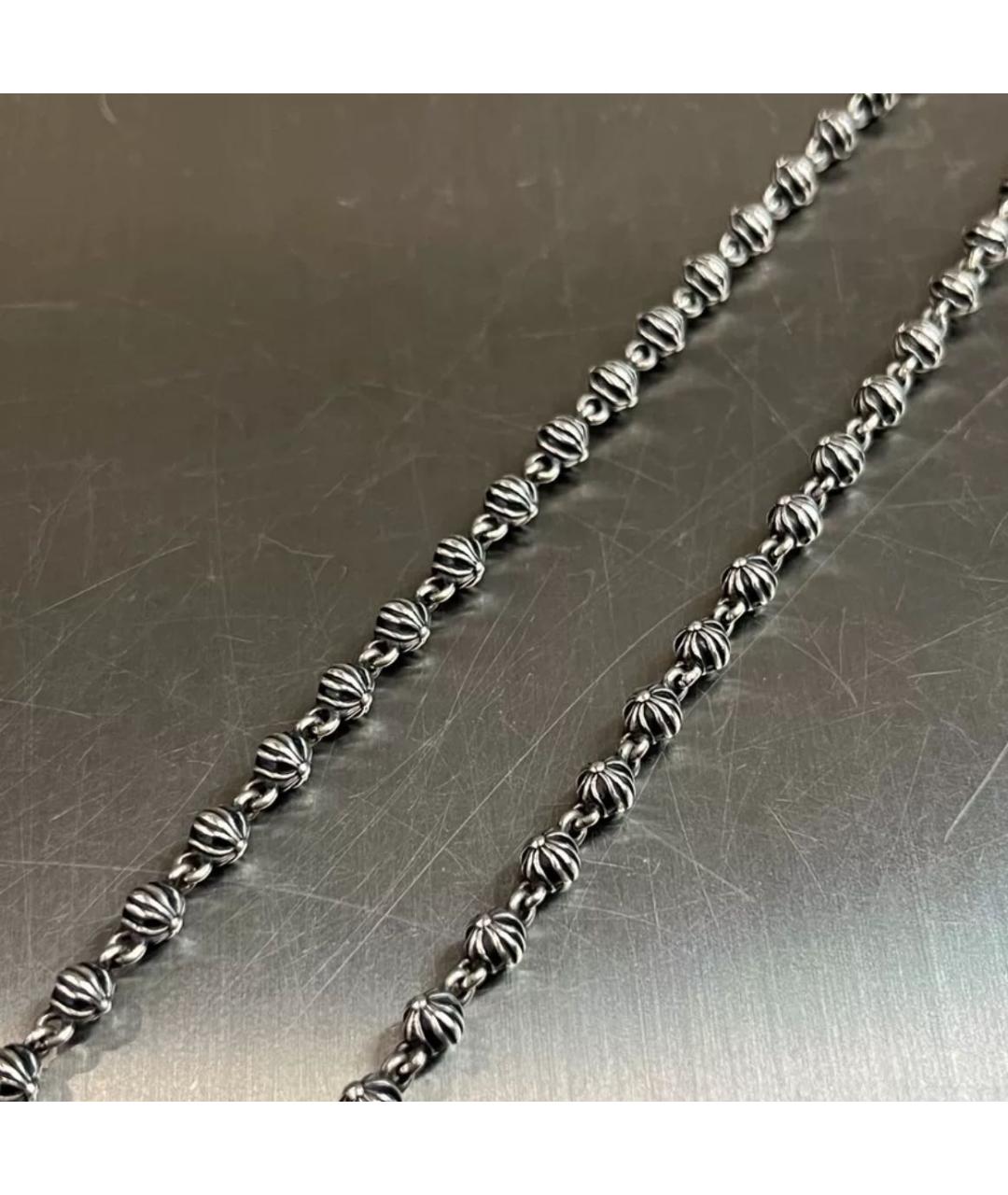 CHROME HEARTS Серебряная серебряная цепочка, фото 2