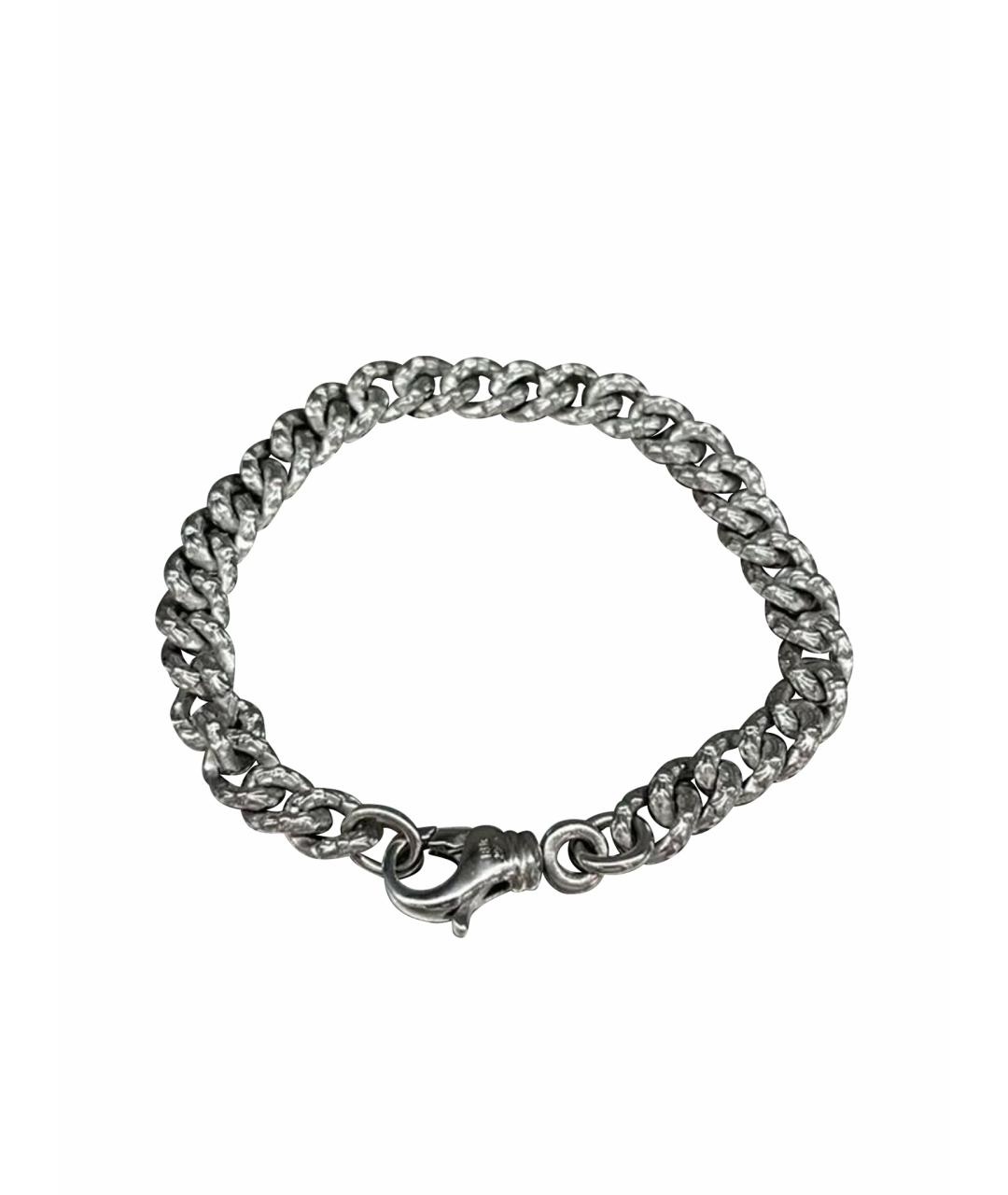 CHROME HEARTS Белый браслет из белого золота, фото 1