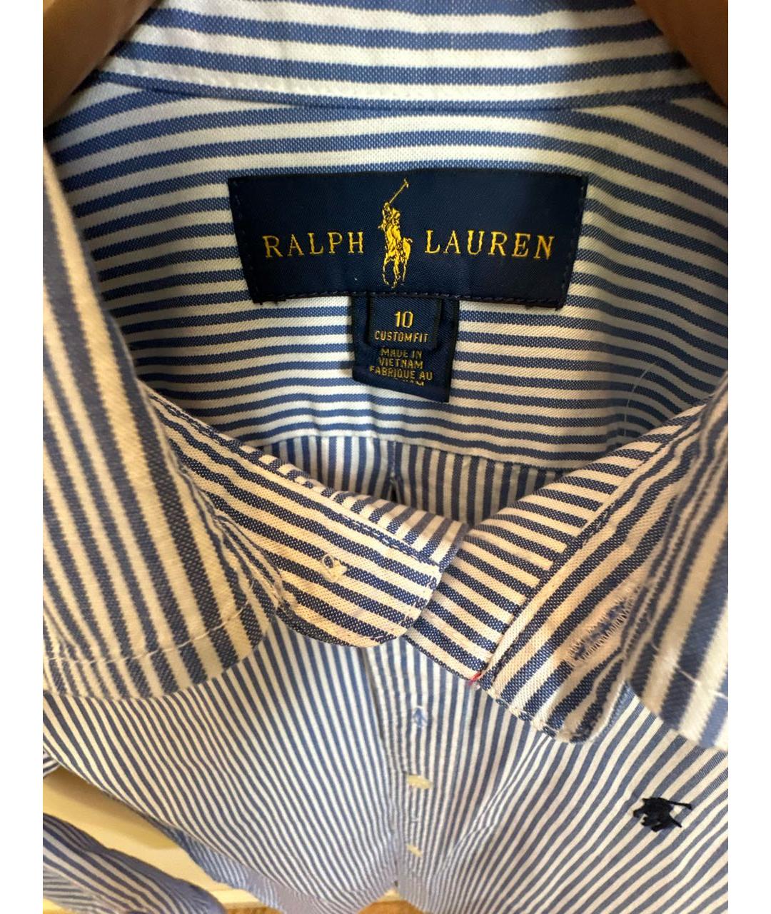 RALPH LAUREN Мульти хлопковая детская рубашка, фото 3