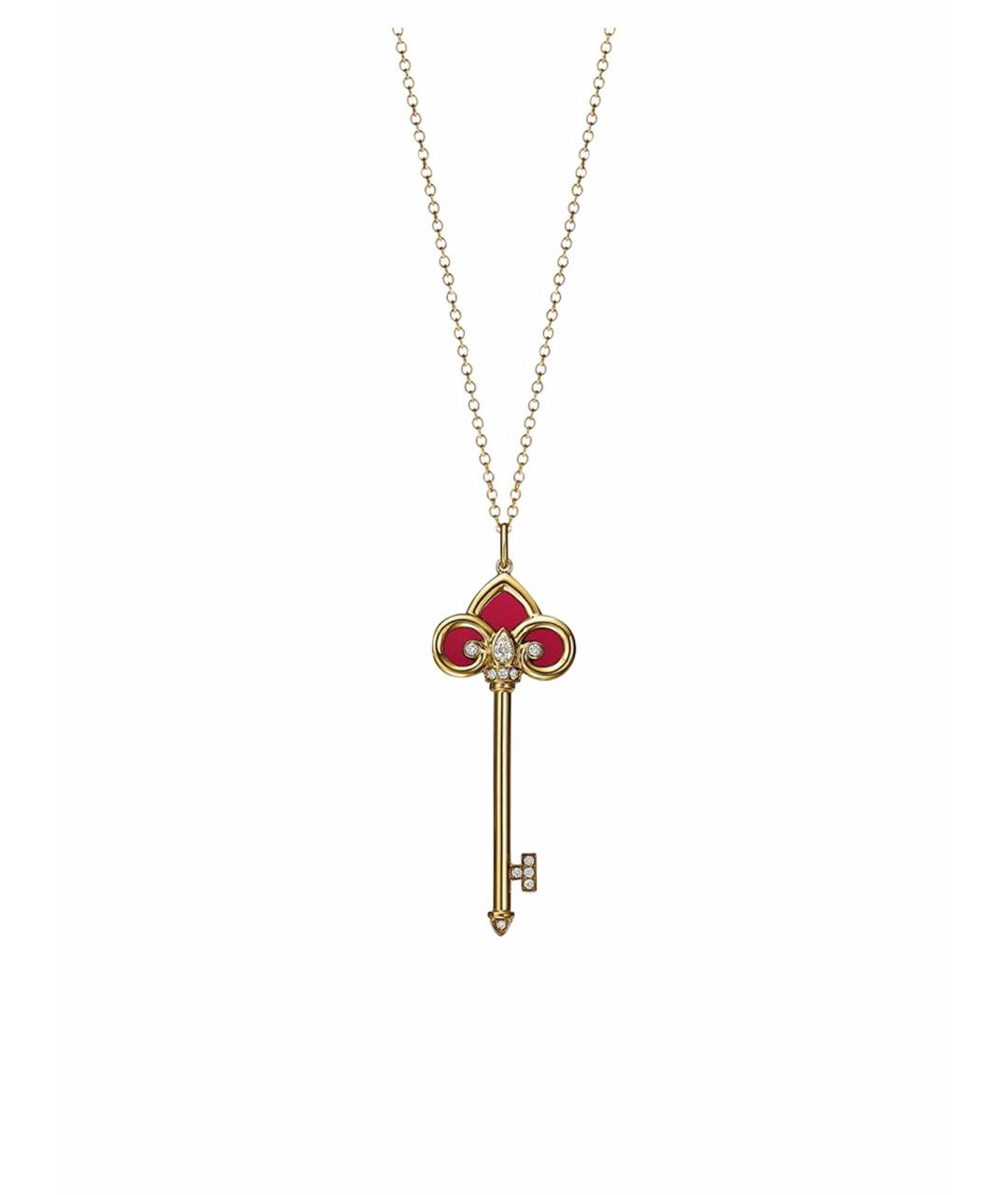 TIFFANY&CO Золотая цепочка из желтого золота, фото 1