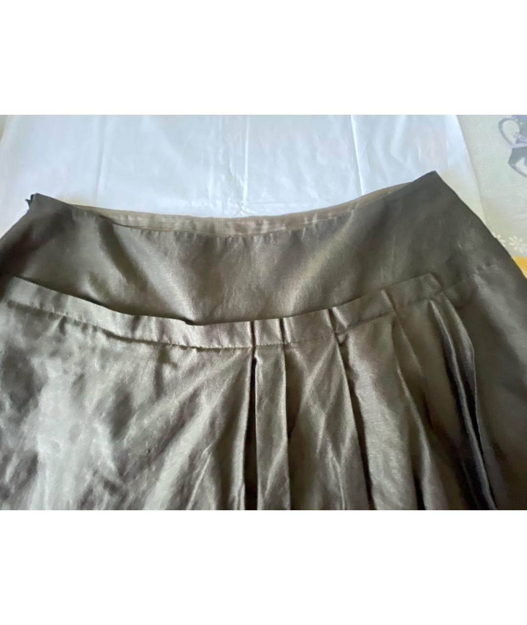 MAX MARA Шерстяная юбка миди, фото 5