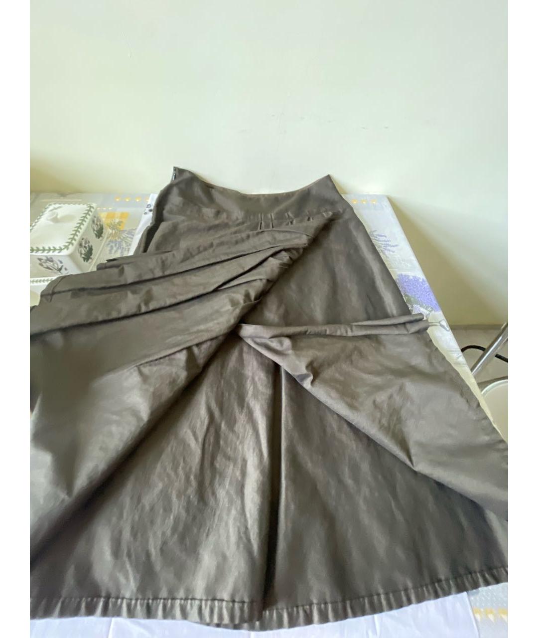 MAX MARA Шерстяная юбка миди, фото 3