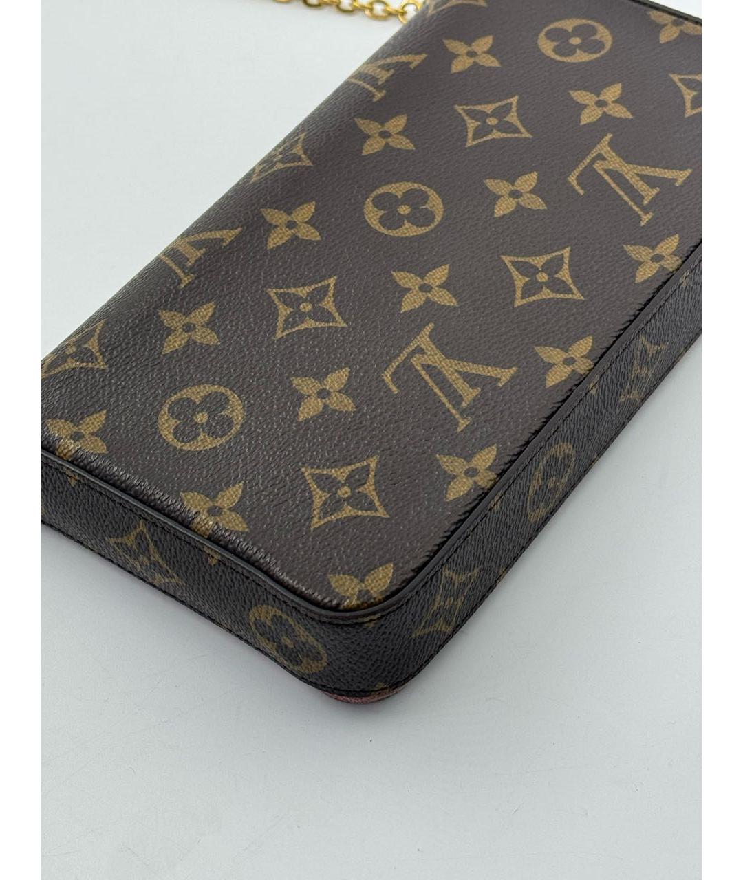 LOUIS VUITTON Коричневая сумка через плечо, фото 7