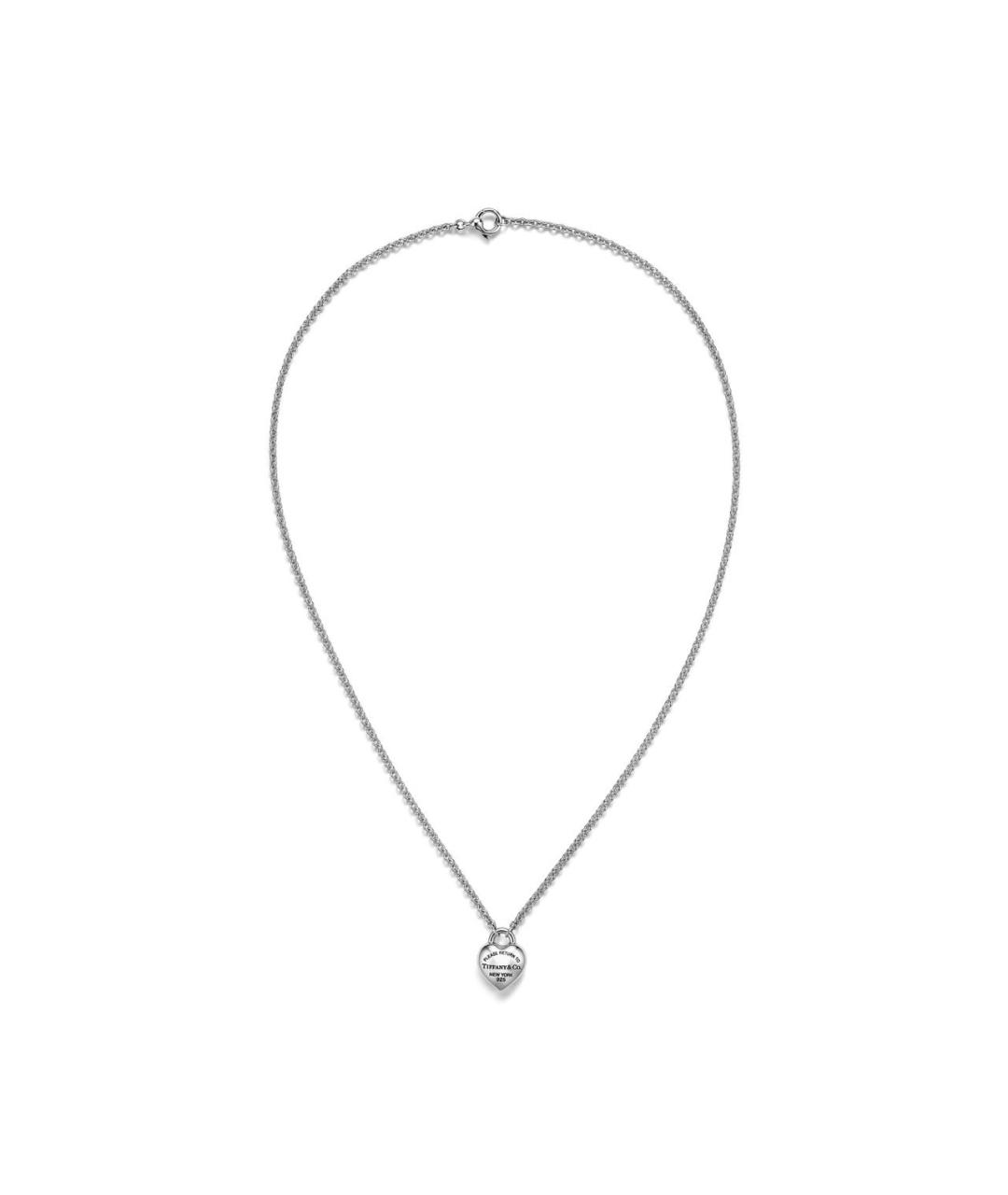 TIFFANY&CO Серебрянный серебряный кулон, фото 4