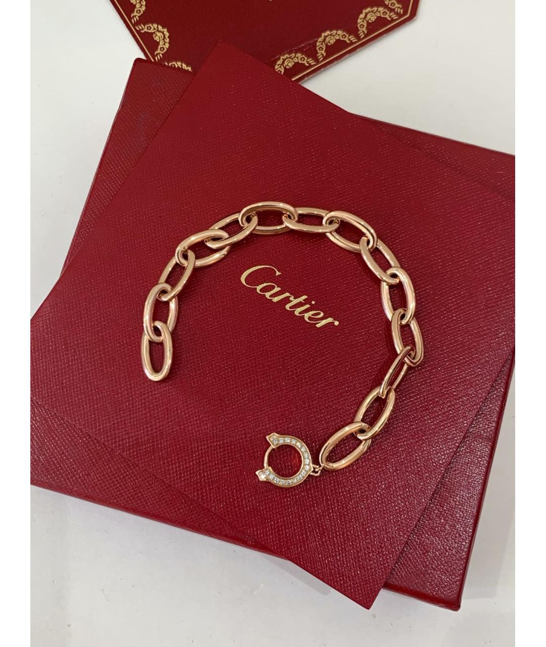 CARTIER Золотой браслет из розового золота, фото 8