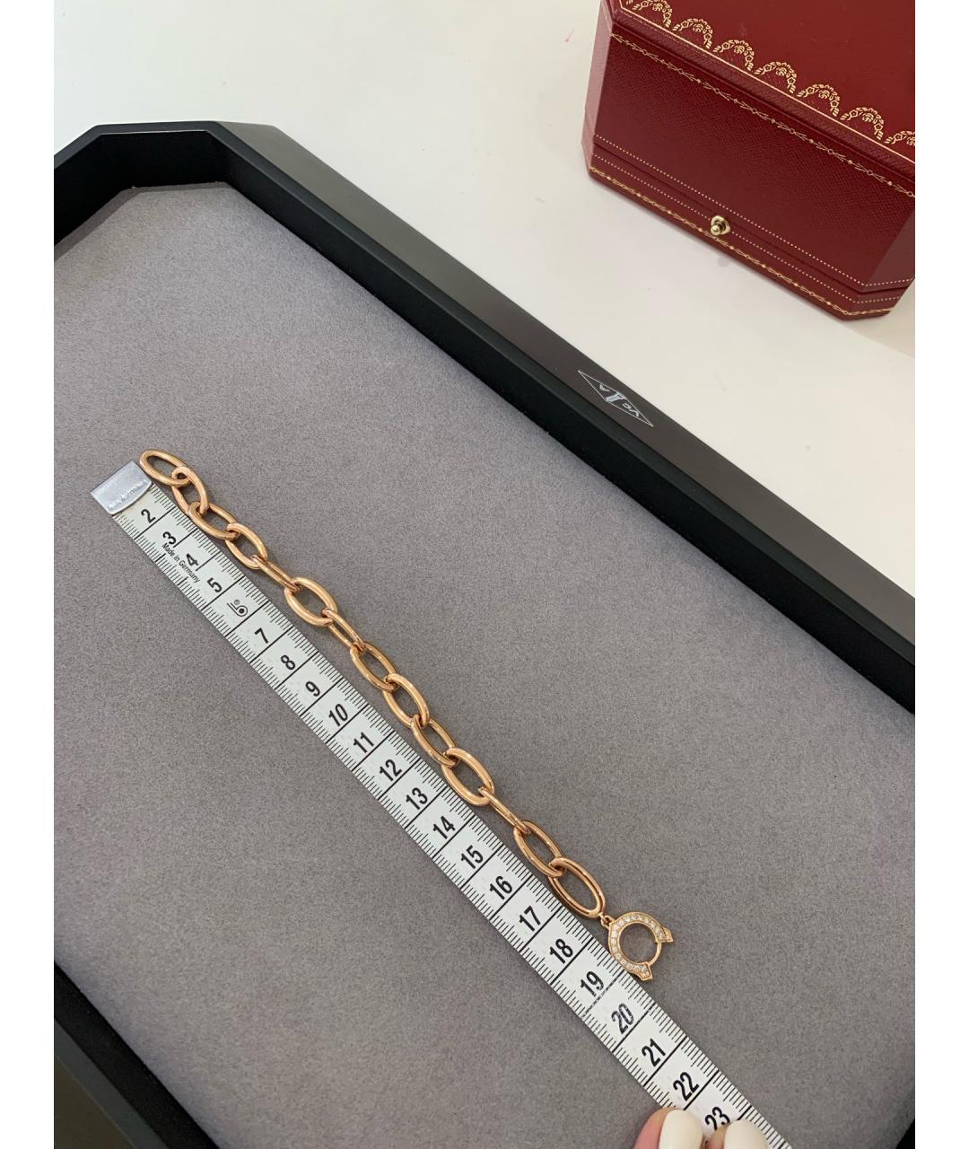 CARTIER Золотой браслет из розового золота, фото 7