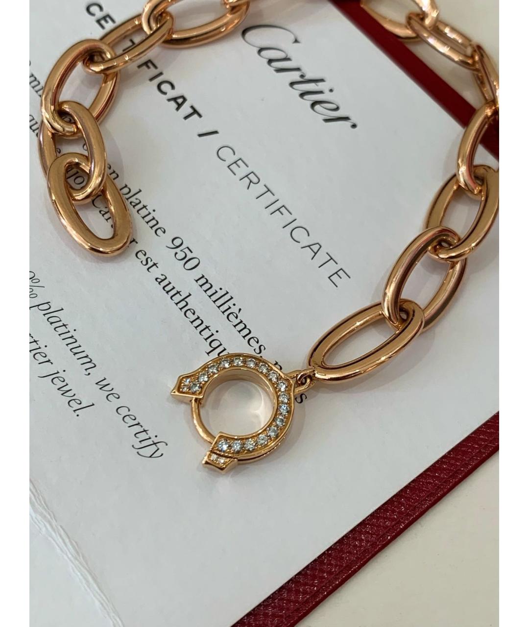 CARTIER Золотой браслет из розового золота, фото 4
