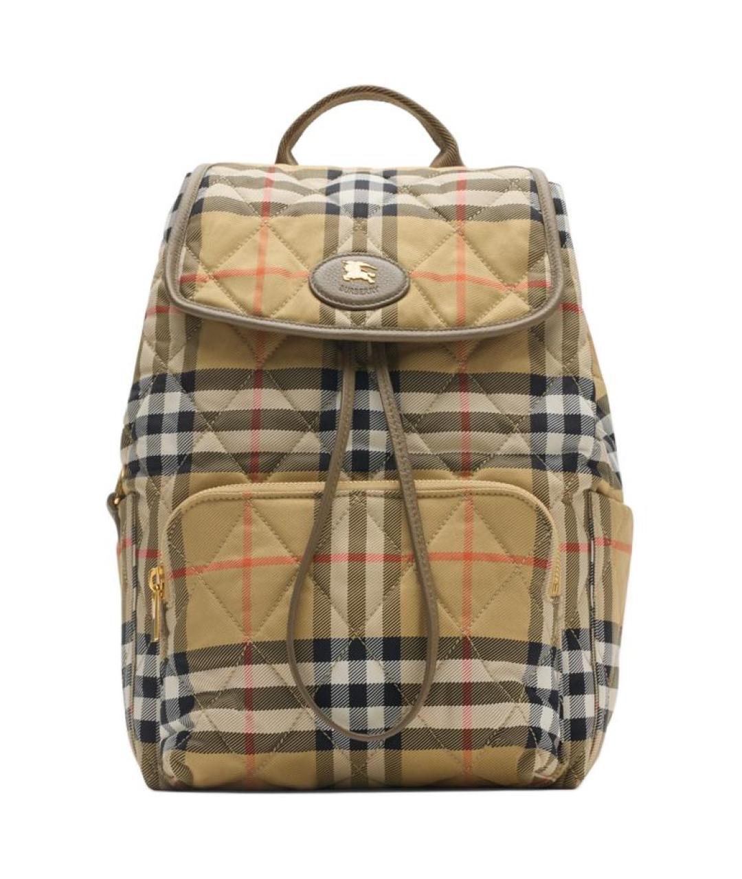 BURBERRY Бежевый рюкзак, фото 1