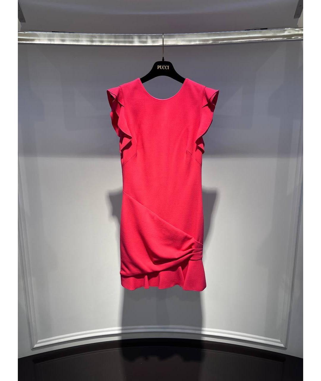 EMILIO PUCCI Фуксия повседневное платье, фото 3