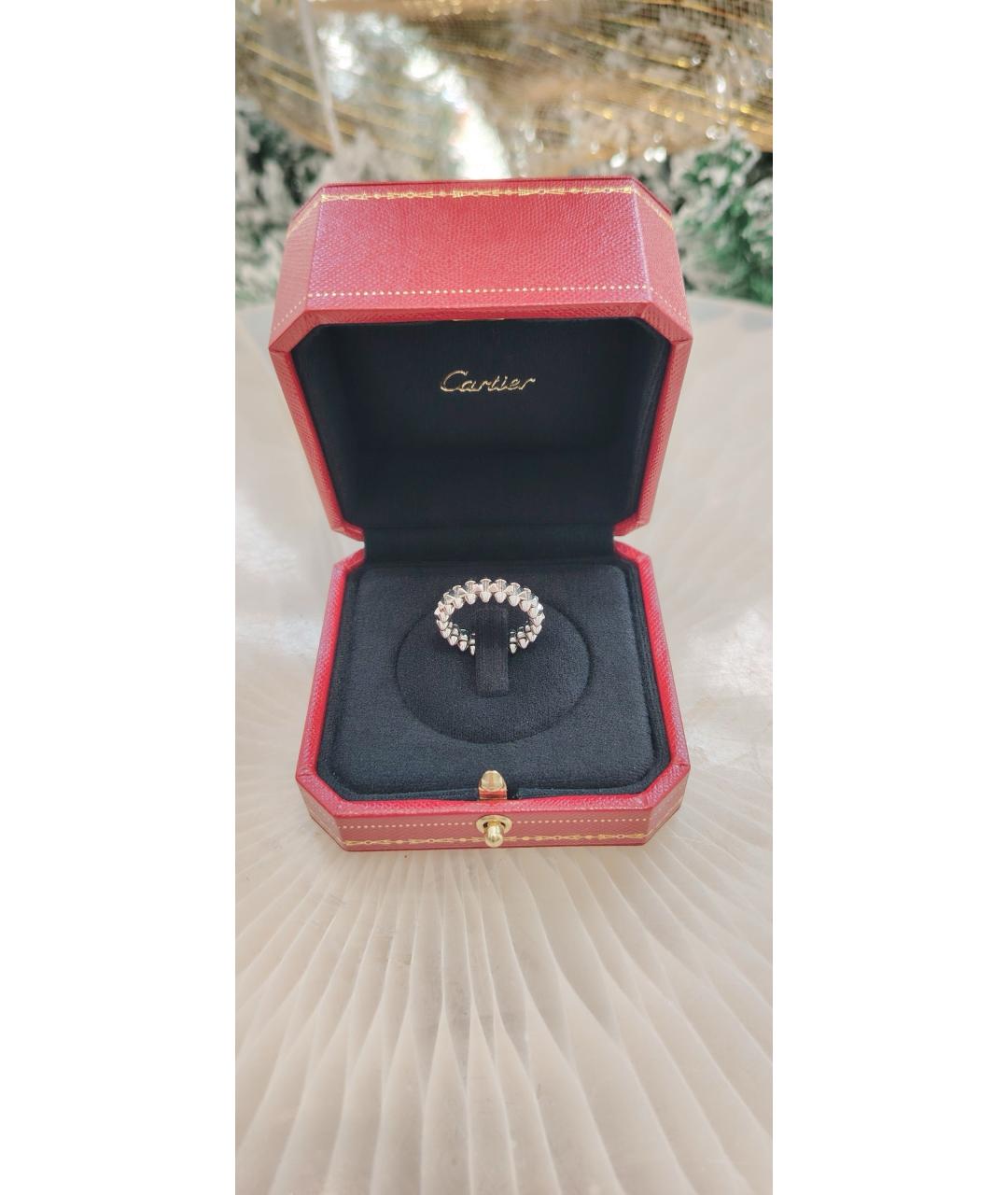 CARTIER Серебряное кольцо из белого золота, фото 2