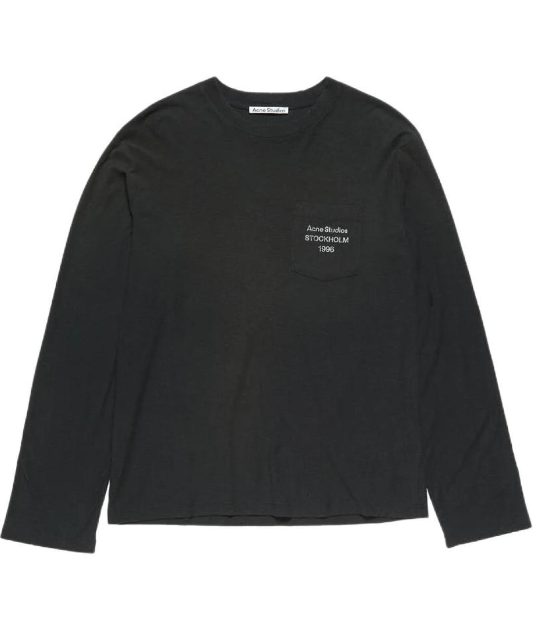 ACNE STUDIOS Черная футболка, фото 1