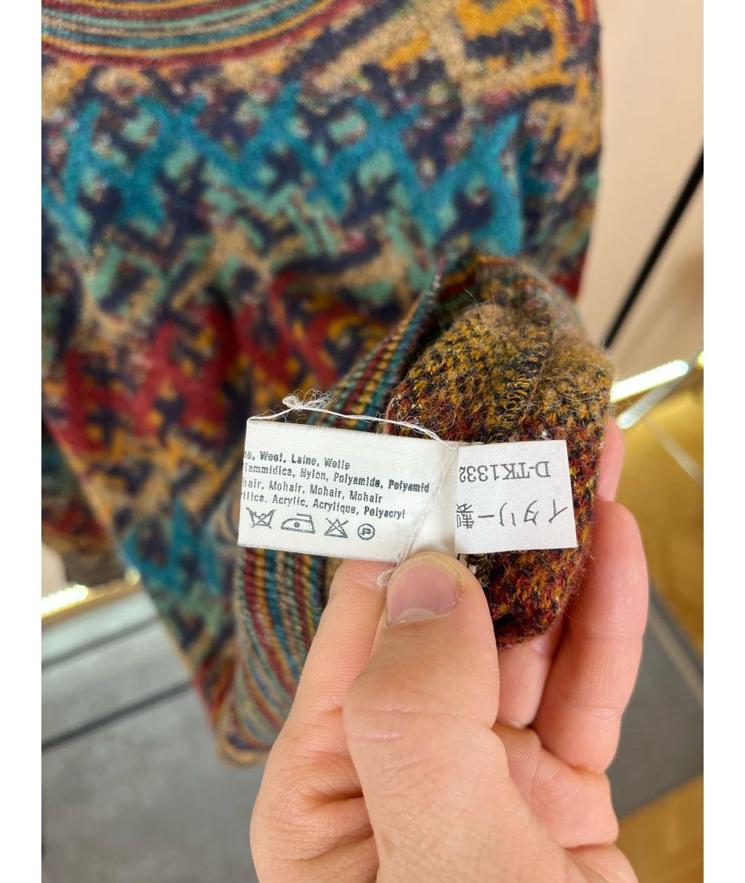 MISSONI Мульти шерстяной джемпер / свитер, фото 6