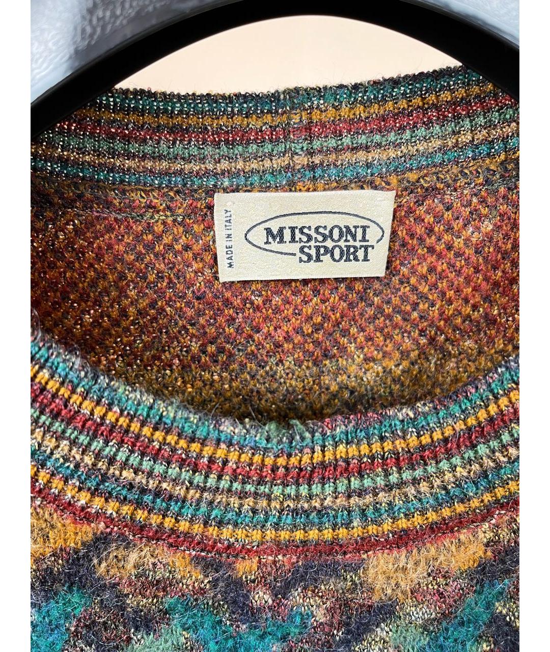 MISSONI Мульти шерстяной джемпер / свитер, фото 3
