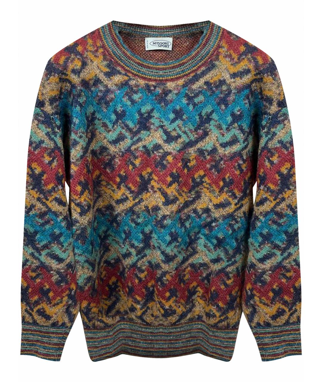MISSONI Мульти шерстяной джемпер / свитер, фото 1