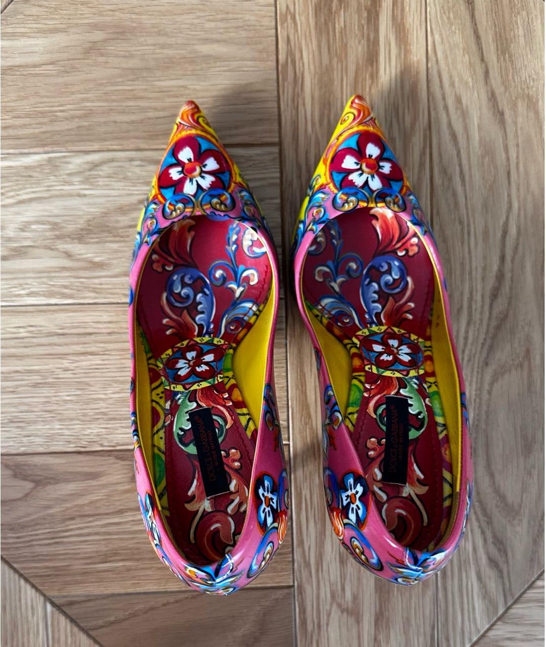 DOLCE&GABBANA Туфли из лакированной кожи, фото 3