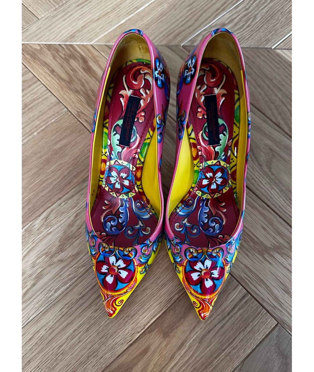 DOLCE&GABBANA Туфли из лакированной кожи, фото 2