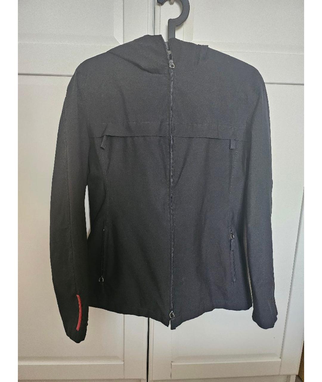 PRADA Черная куртка, фото 8