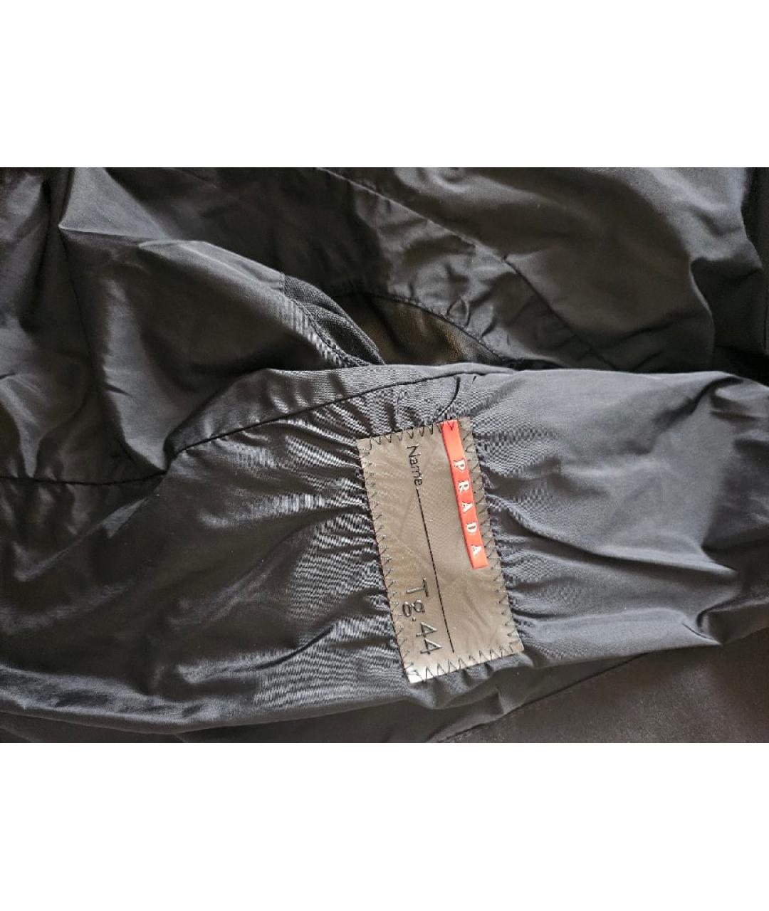 PRADA Черная куртка, фото 5