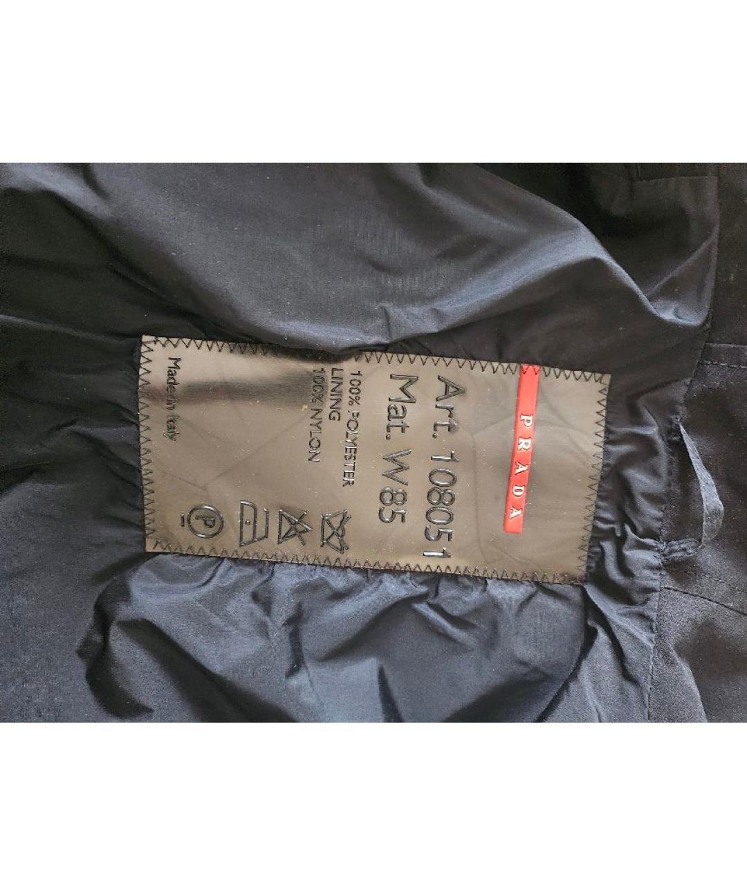 PRADA Черная куртка, фото 4