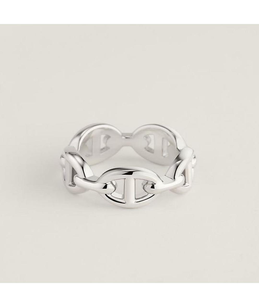 HERMES Серебряное серебряное кольцо, фото 4