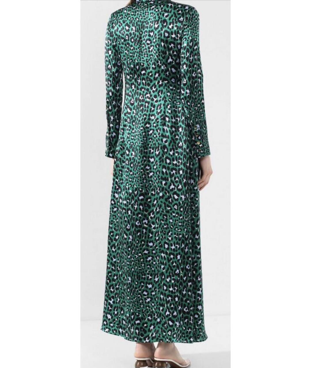 OLIVIA VON HALLE Мульти шелковое платье, фото 2