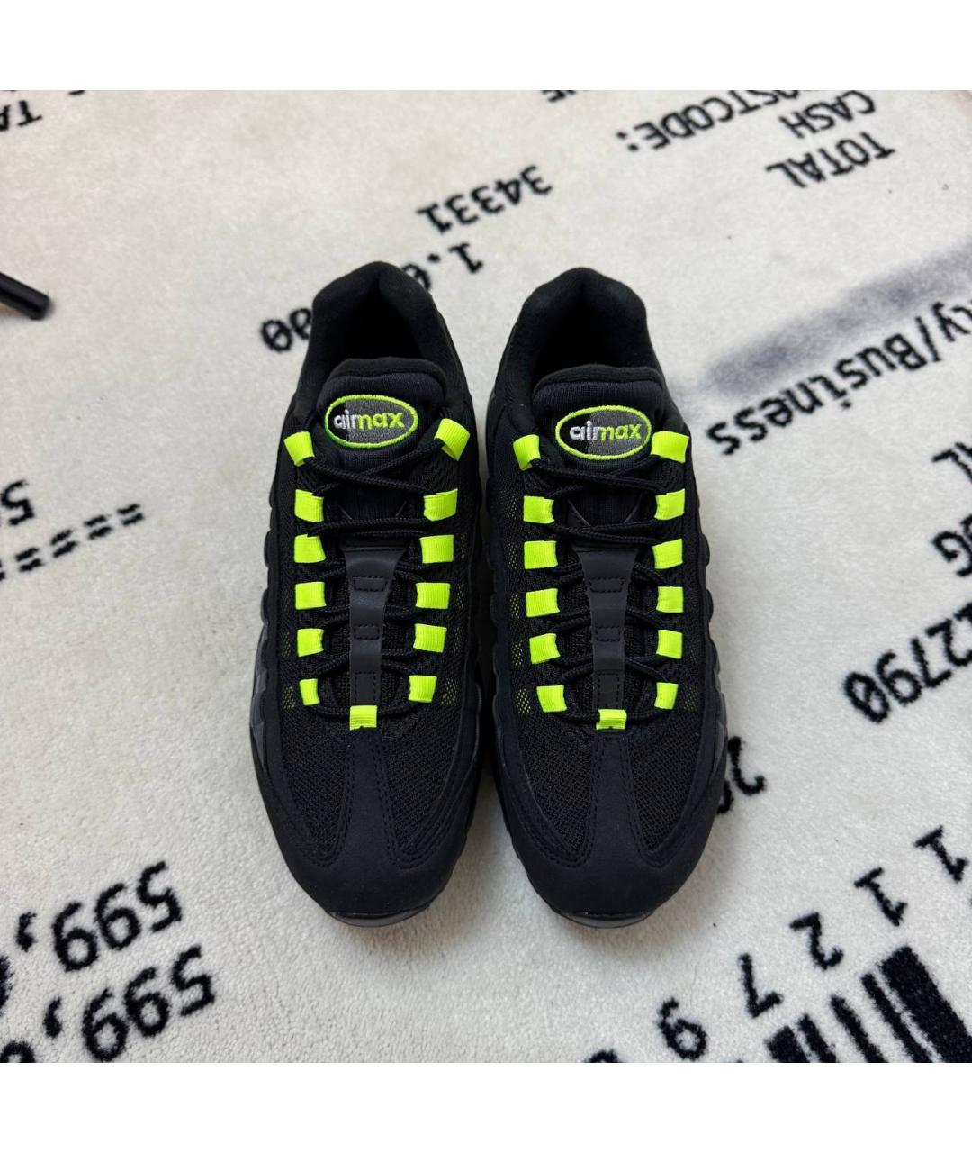 NIKE Черные низкие кроссовки / кеды, фото 2