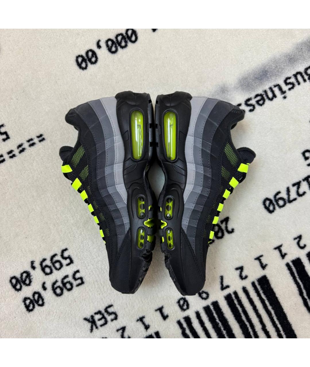 NIKE Черные низкие кроссовки / кеды, фото 3