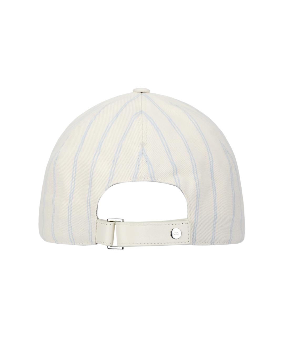 CHRISTIAN DIOR Бежевая хлопковая кепка/бейсболка, фото 3