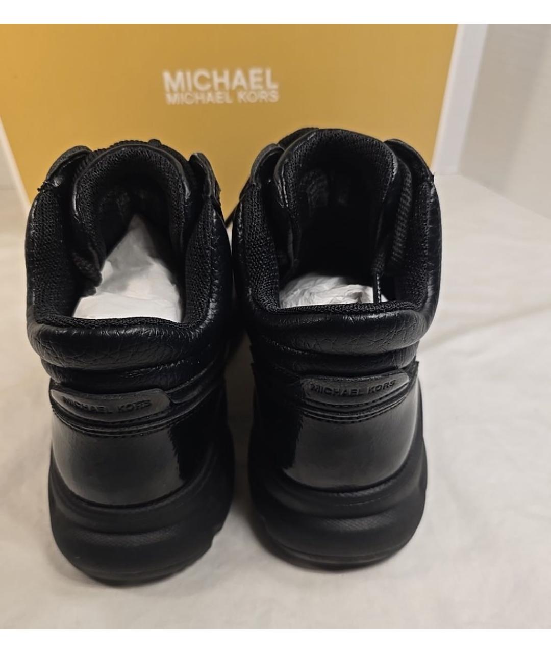 MICHAEL MICHAEL KORS Черные кроссовки, фото 3