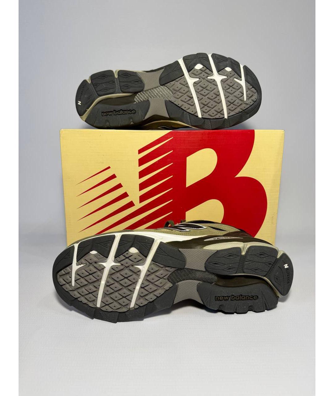 NEW BALANCE Хаки низкие кроссовки / кеды, фото 2