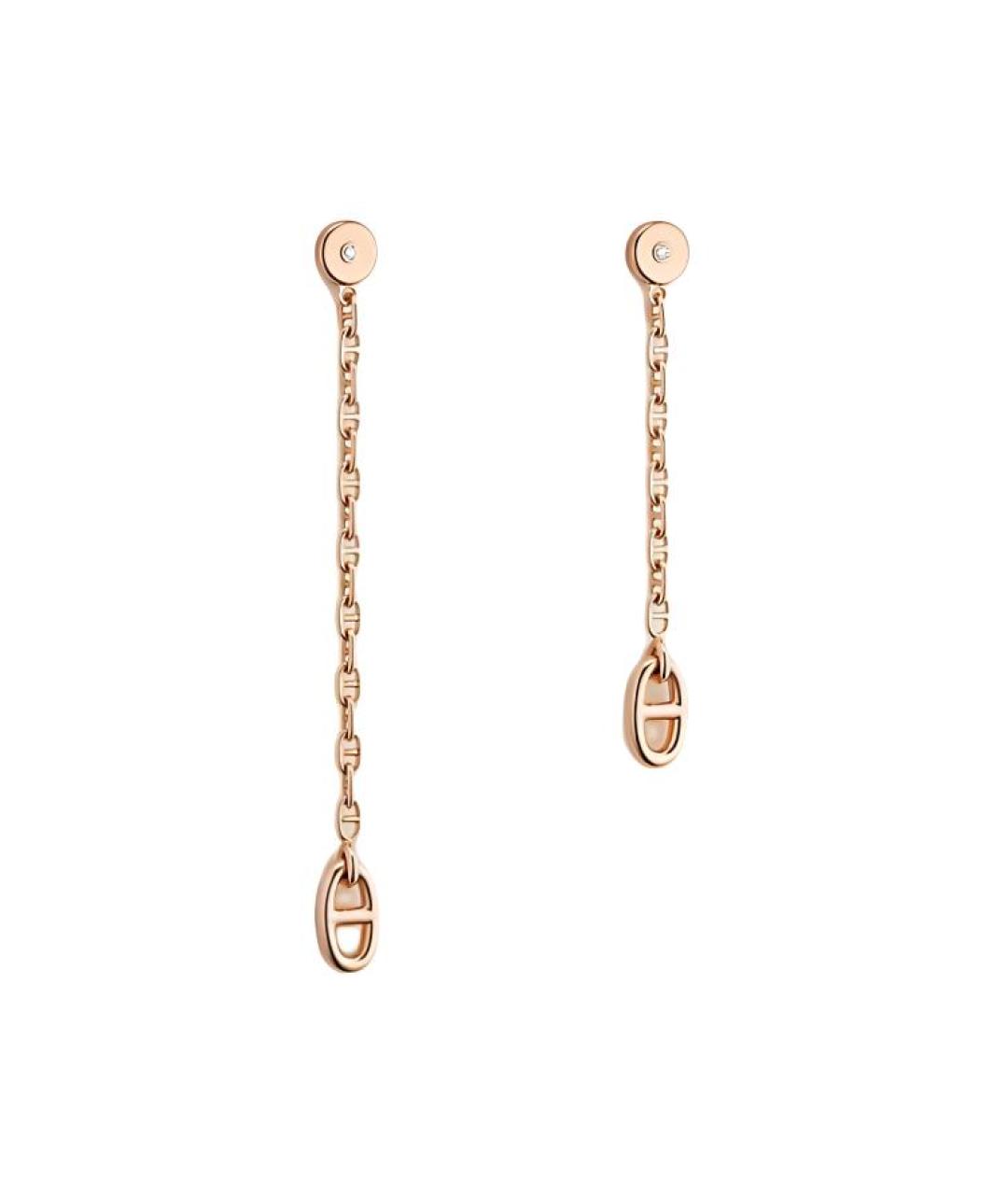 HERMES Серьги из розового золота, фото 1