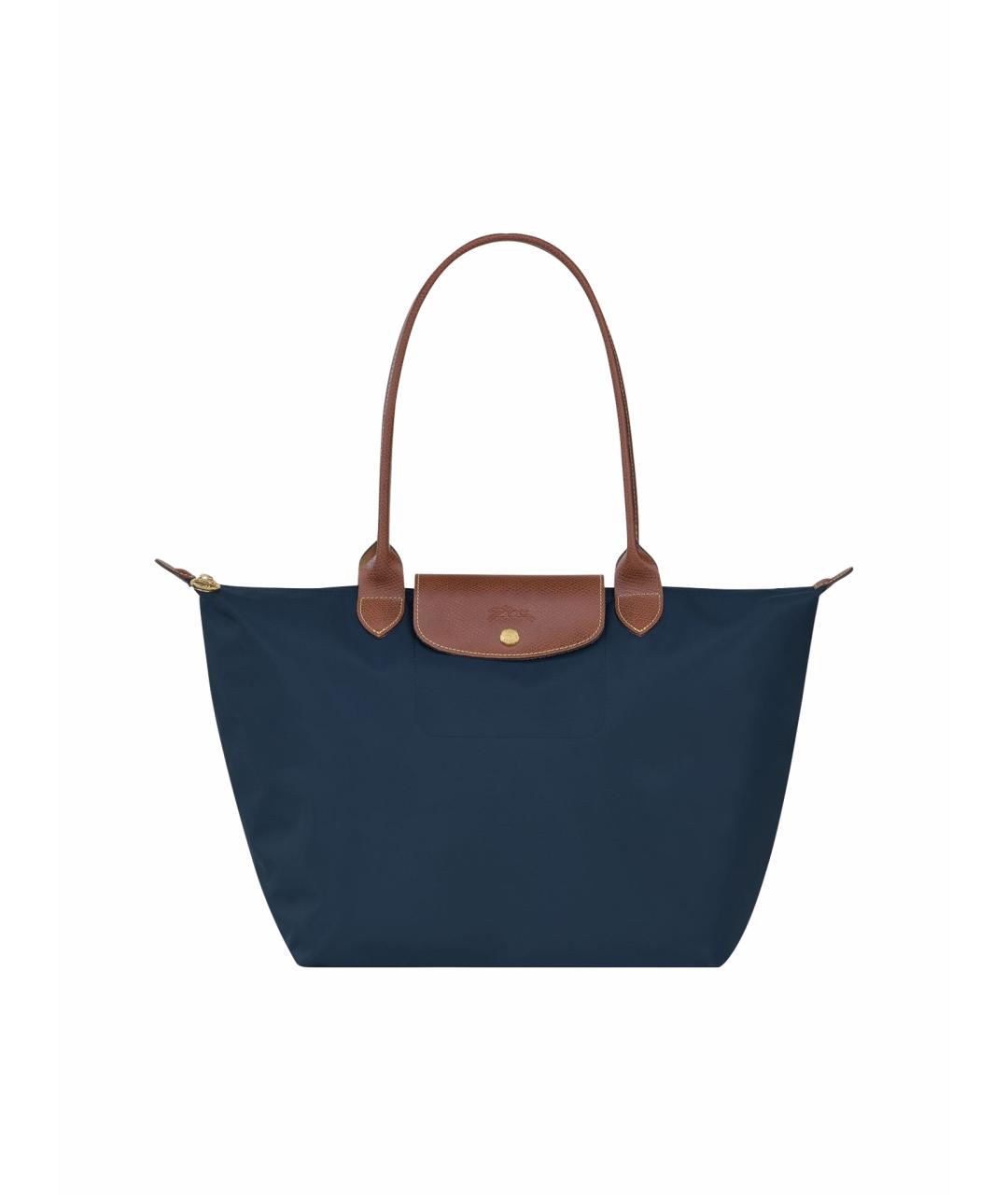 LONGCHAMP Темно-синяя сумка тоут, фото 8
