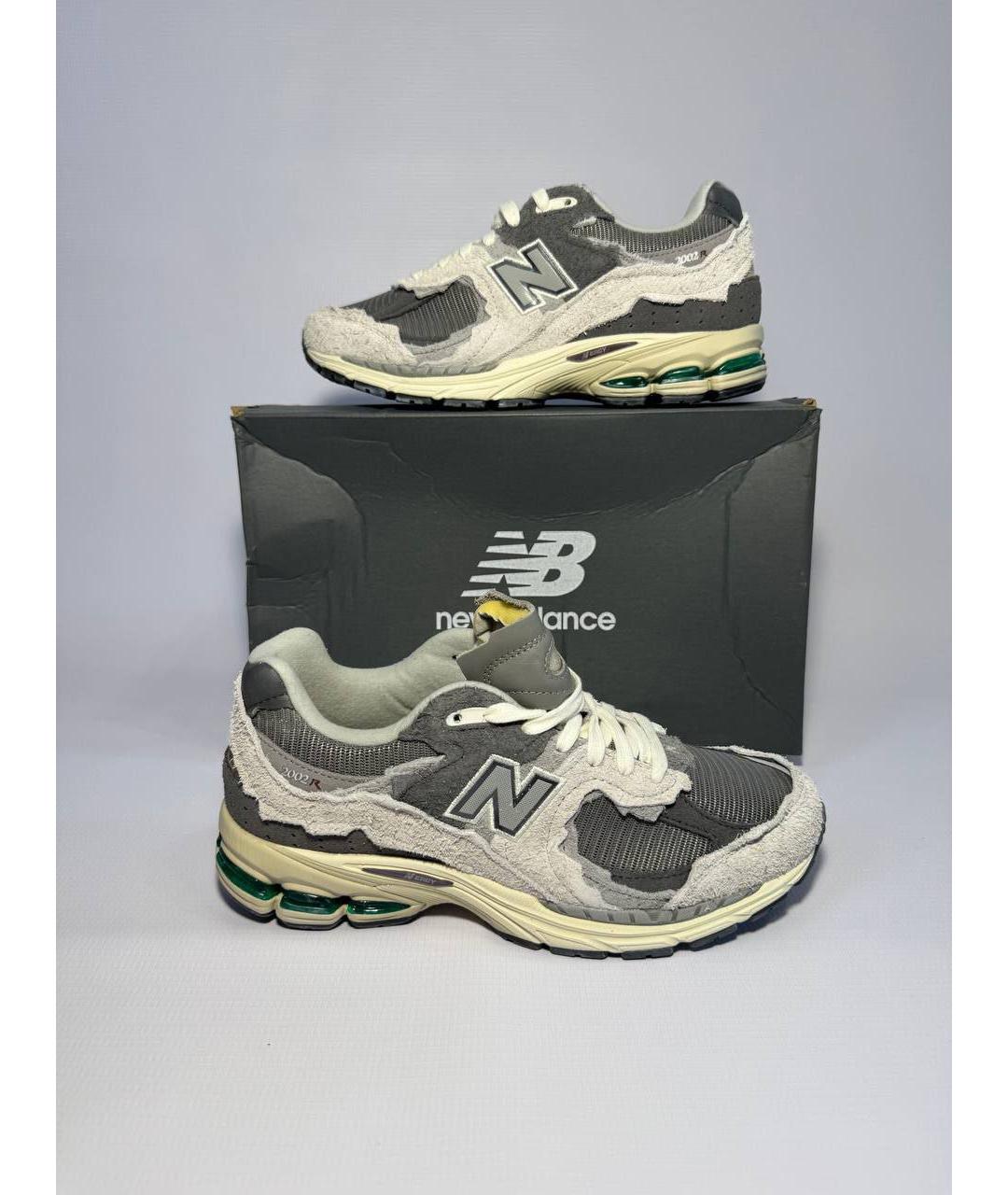NEW BALANCE Серые низкие кроссовки / кеды, фото 4