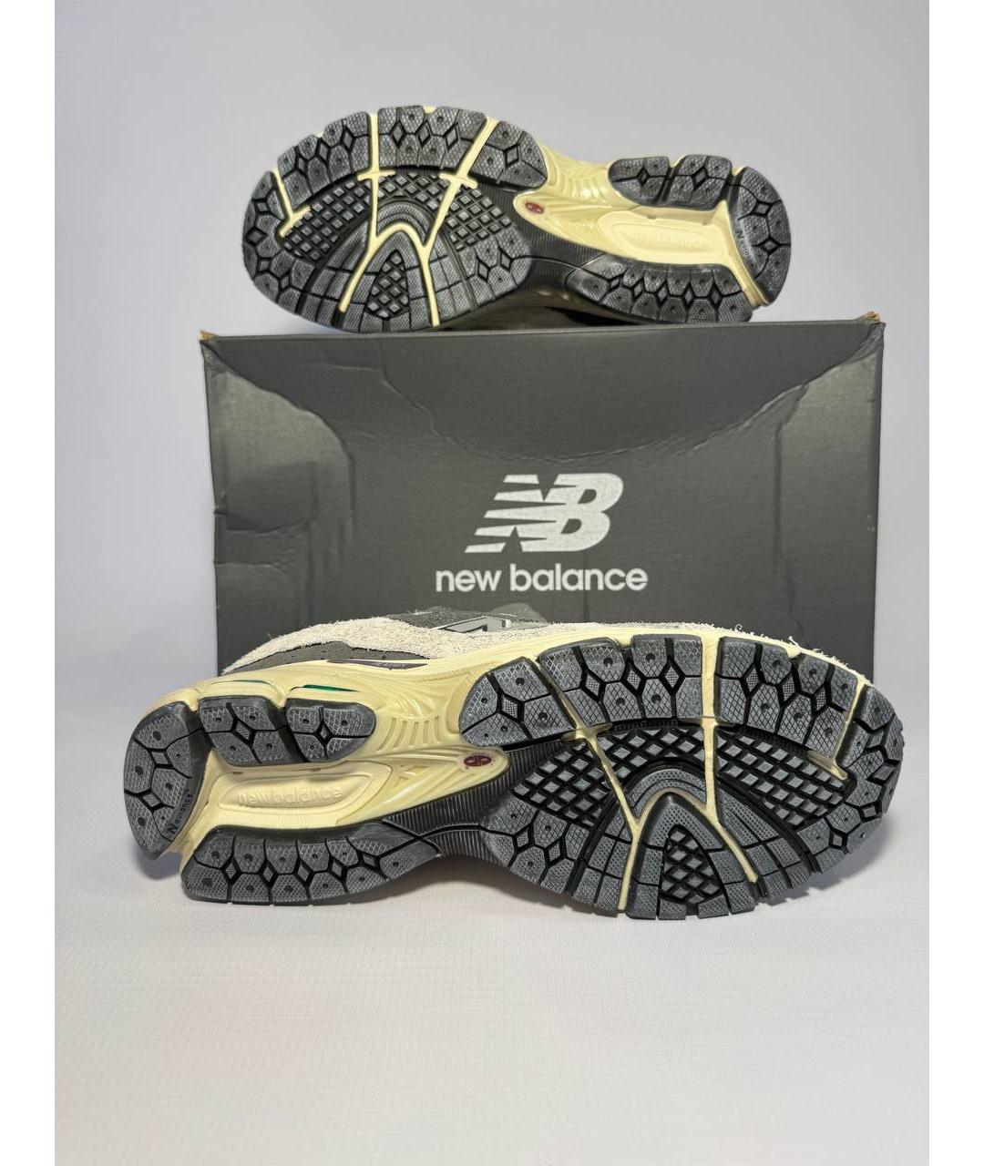 NEW BALANCE Серые низкие кроссовки / кеды, фото 2